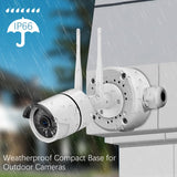 Load image into Gallery viewer, 《Aluminum Waterproof》Junction Box for Security Camera Cable Hide Universal Junction Box for Camera Durable Housing for Outdoor Indoor Surveillance Camera System