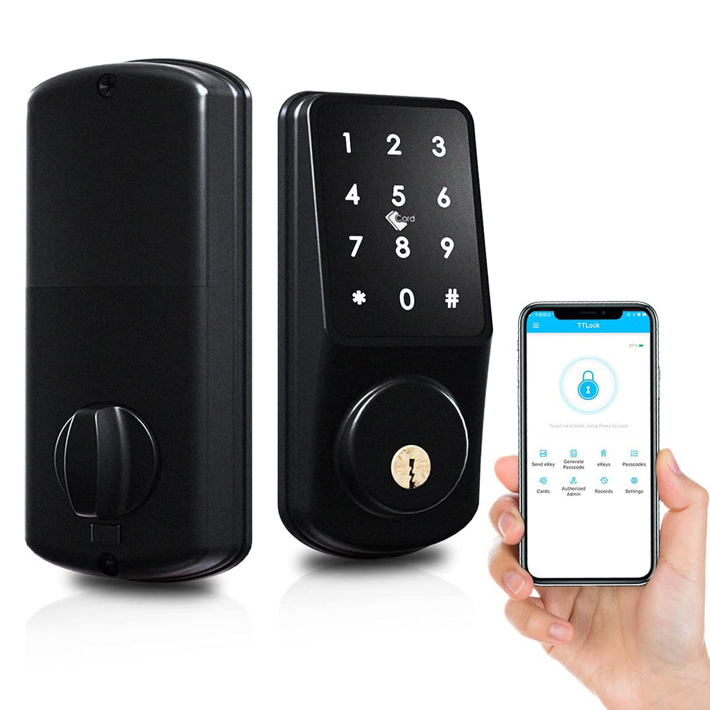 Bluetooth Deadbolt,Keyless Entry Door Lock ,Smart Keypad Door Lock – OHWOAI