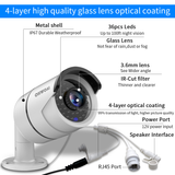 Load image into Gallery viewer, Wireless Security Camera Extend,3.0MP Ultra-HD Home Surveillance IR LED Camera Extend for OHWOAI WiFi Kits,Indoor&amp;Outdoor IP Camera with Weatherproof/Night Vision,Work for OHWOAI
