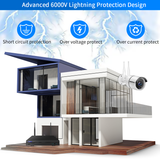 Load image into Gallery viewer, 【2K,Dual Antenna Signal Enhancement】 Wireless Security Camera System,10-Channel 5.0MP NVR,4Pcs 3.0MP Home IP Cameras,OHWOAI Indoor/Outdoor CCTV Surveillance System, AI Human Detection,IP67