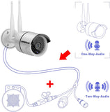 4W Camera Extend Speaker(4 Pack) for OHWOAI Camera System with Dual Aerials for Indoor/Outdoor Use