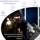 Load image into Gallery viewer, 【2K 3.0MP&amp;2 Way Audio】 Wireless Security Camera System,8CH NVR,4Pcs Dual Antenna Home WiFi IP Cameras with Floodlights,OHWOAI Surveillance Video Security System Outdoor,IP66,AI Human Detection,1TB HDD
