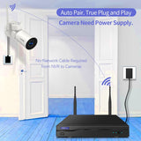 Load image into Gallery viewer, 【2K 3.0MP·Audio】Wireless PTZ Security Camera,4X Optical Zoom,Outdoor Wireless Zoom/Tilt/Pan Wi-Fi IP Camera,Worked for OHWOAI Wireless Security Camera System,Auto Tracking,IP66 Waterproof,Night Vision