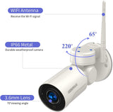 将图片加载到图库查看器，【2K 3.0MP·Audio】Wireless PTZ Security Camera,4X Optical Zoom,Outdoor Wireless Zoom/Tilt/Pan Wi-Fi IP Camera,Worked for OHWOAI Wireless Security Camera System,Auto Tracking,IP66 Waterproof,Night Vision