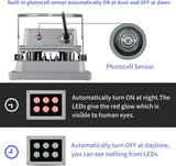 IR Illuminator,850nm 6-LED IR Illuminators,Ir Lights for Security Cameras,10ft 12V 2A Power Supply,Long Range Infrared Light