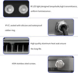 IR Illuminator,850nm 6-LED IR Illuminators,Ir Lights for Security Cameras,10ft 12V 2A Power Supply,Long Range Infrared Light