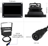 IR Illuminator,850nm 12-LED IR Illuminators,Ir Lights for Security Cameras,10ft 12V 2A Power Supply,OHWOAI Long Range Infrared Light