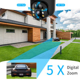 Solar Security Dome Camera,Home Surveillance Camera,OHWOAI Outdoor Wi-Fi IP Camera,AI Detection,Two-Way Audio,Night Vision,IP66 Waterproof