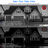 Load image into Gallery viewer, 2-Antennas Enchance Security Camera System Wireless, 10-Channel 5MP NVR, 8PCS 1536P 3.0MP CCTV WI-FI IP Cameras for Homes,OHWOAI HD Surveillance Video Security System.